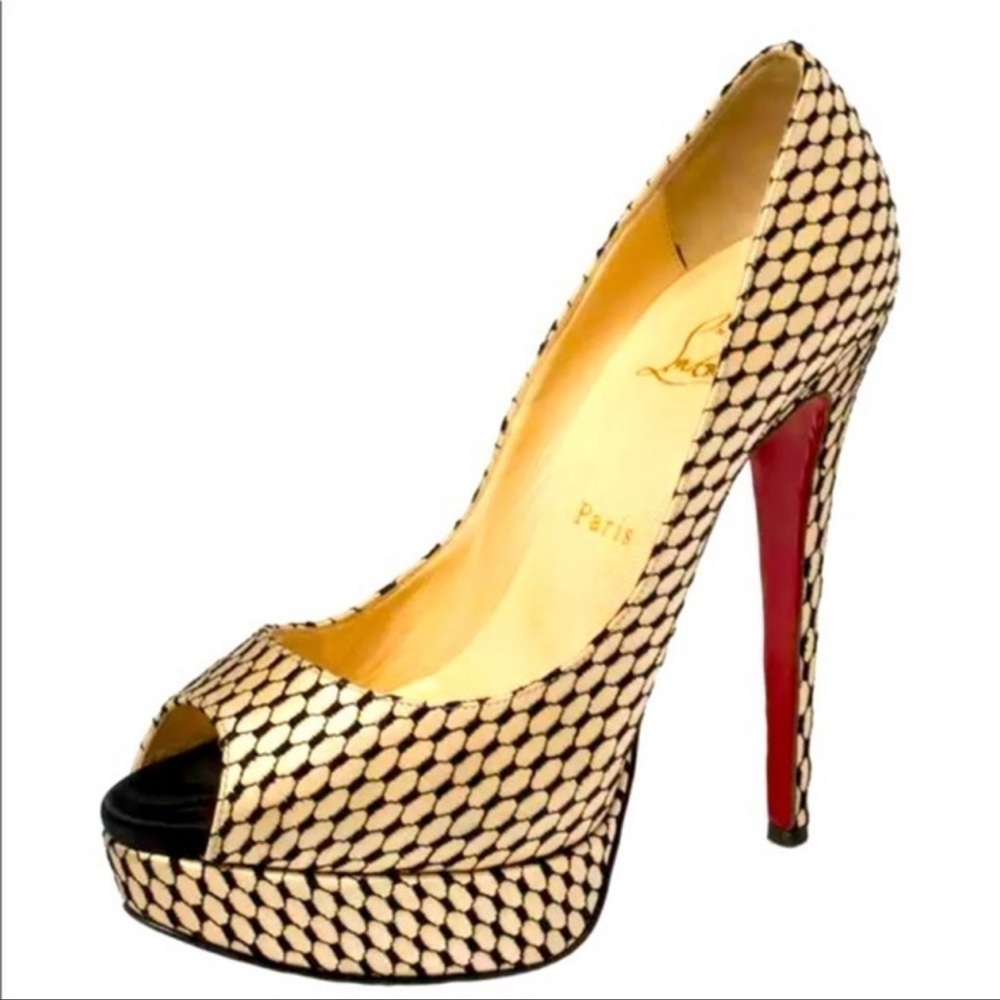 Christian Louboutin Tan/Black SZ41
